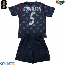 Otroški Nogometni dresi Združene države Antonee Robinson #5 Gostujoči SP 2026 Kratek Rokav (+ Kratke hlače)